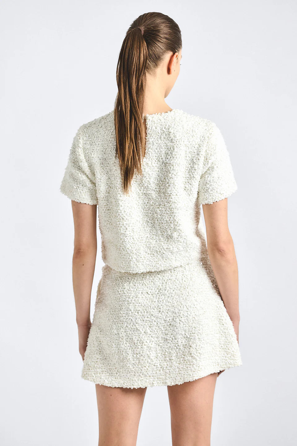 Mara Boucle Knit Skirt