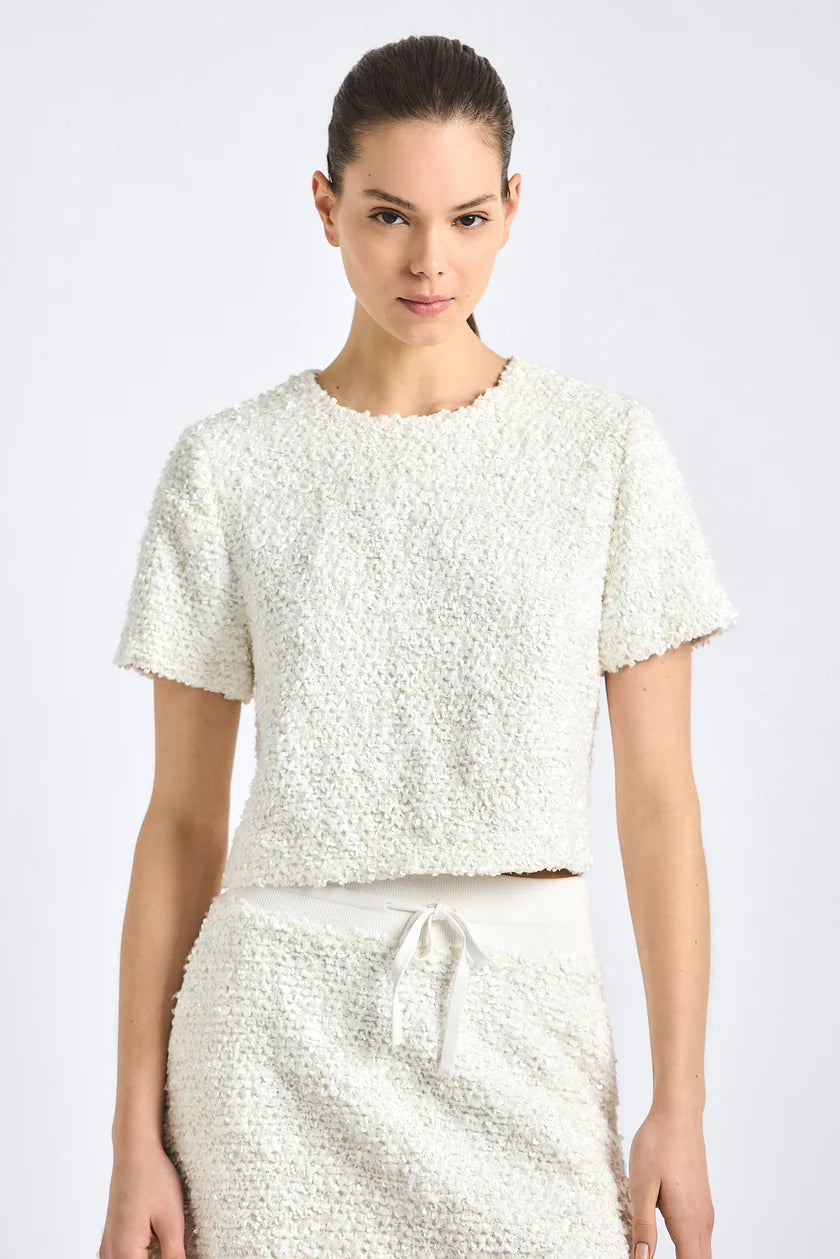 Syrena Paillette Boucle Tee