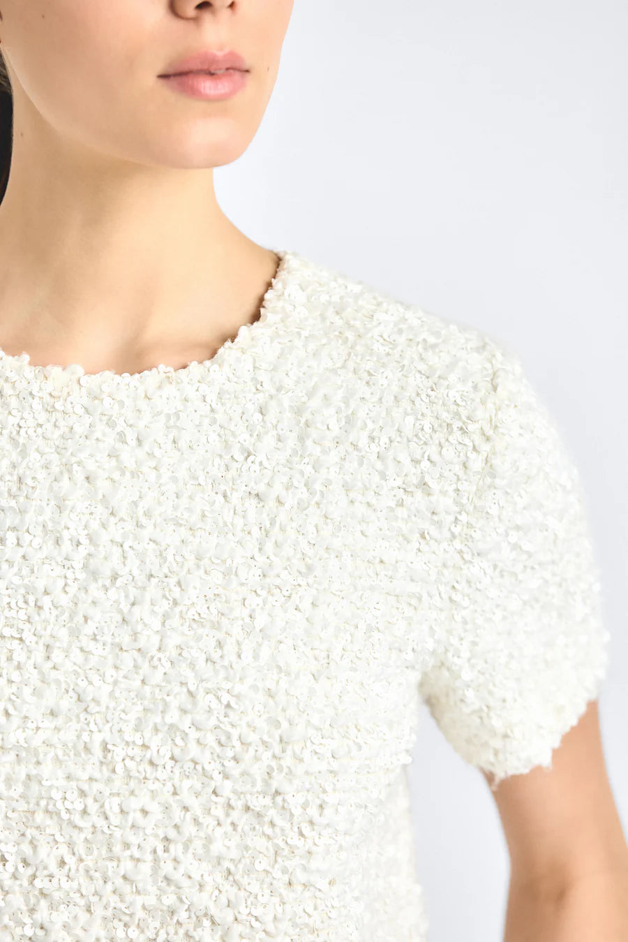 Syrena Paillette Boucle Tee