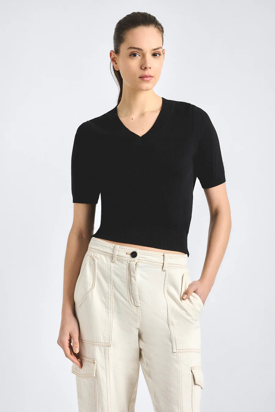 Serenea Pointelle Sweater