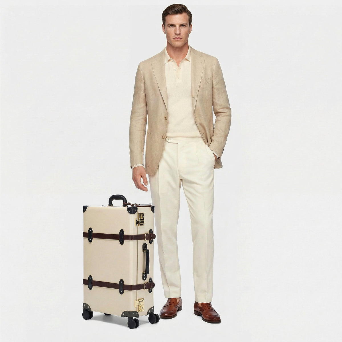Cream Architect Stowaway Spinner