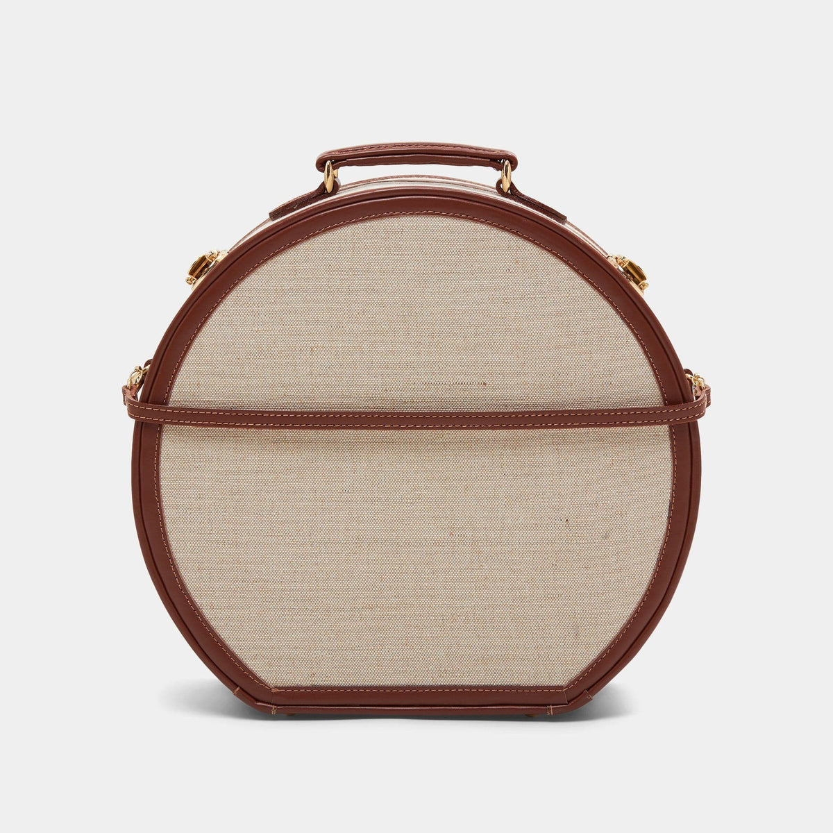 Brown Editor Hatbox Large