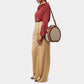 Brown Editor Hatbox Small