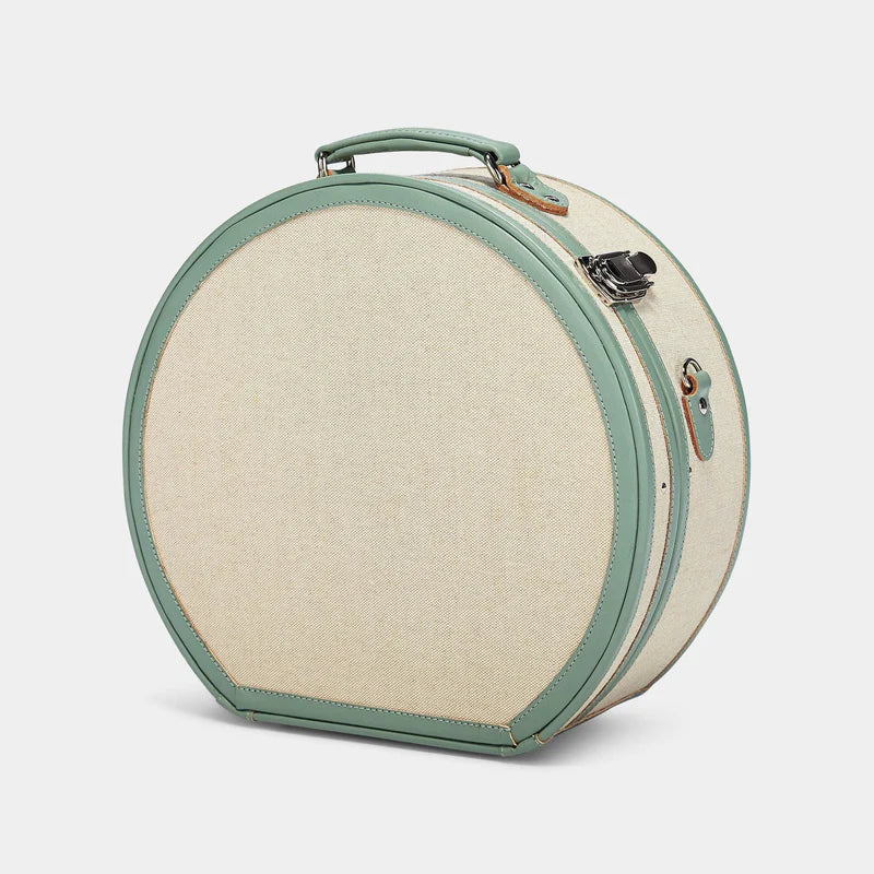 The Editor Sea Green Hatbox