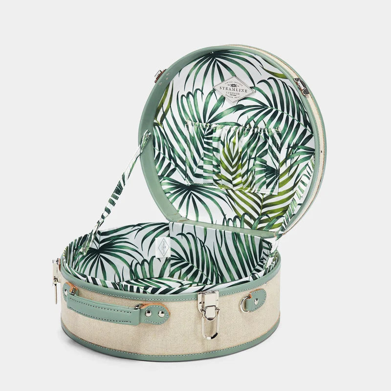 The Editor Sea Green Hatbox