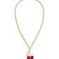 The Big Stone Heart Charm Pendant