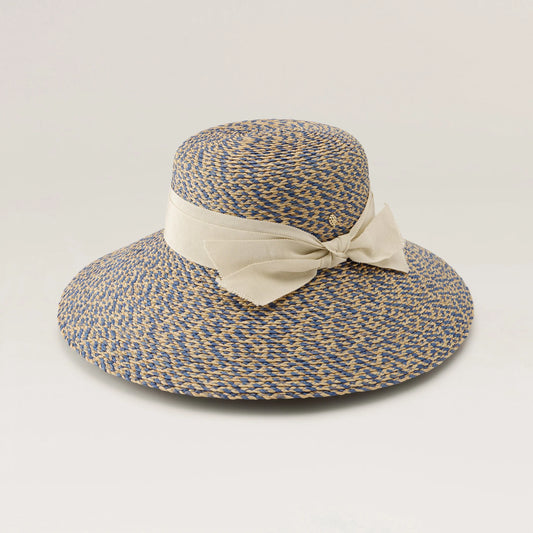 LAPIS TILLY RAFFIA BRAID SUN HAT
