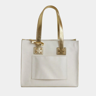 The Navigator Gold Tote