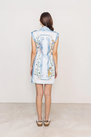 Koi Shirt Mini Dress