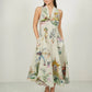 Auri Halter Midi Dress