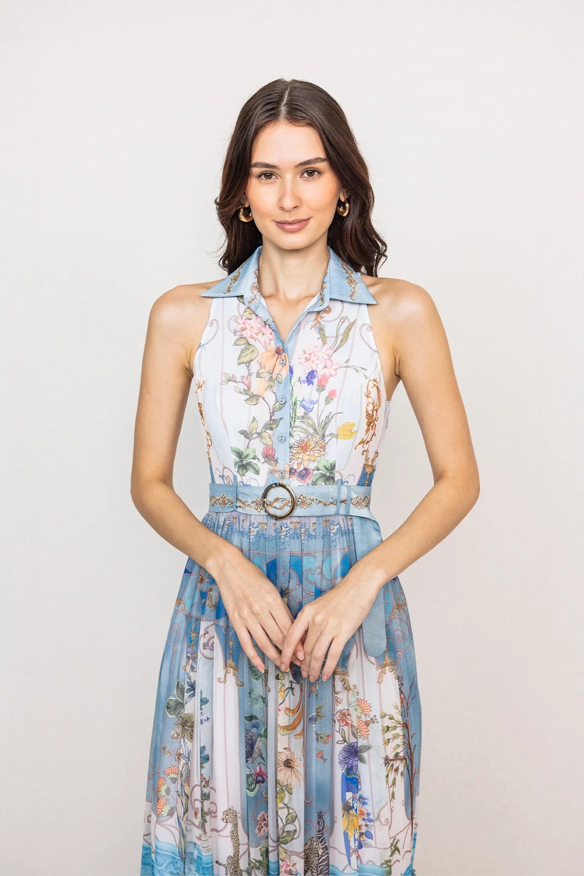 Sela Tiered Maxi Dress