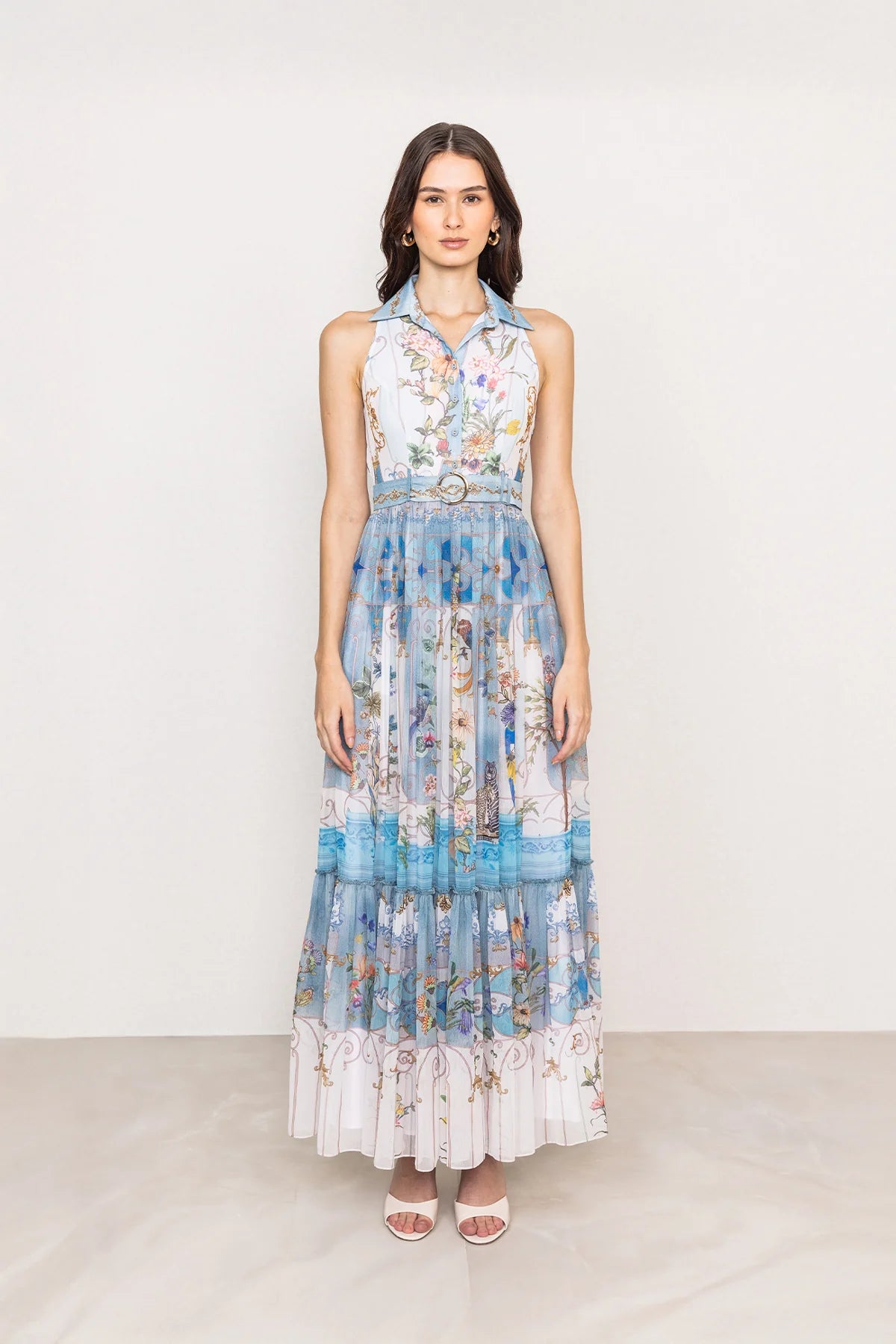 Sela Tiered Maxi Dress