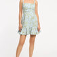 Embroidered Malva Floral Tonya Dress