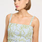 Embroidered Malva Floral Tonya Dress