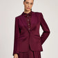Black Cherry Georgia Satin Stripe Cheyenne Blazer