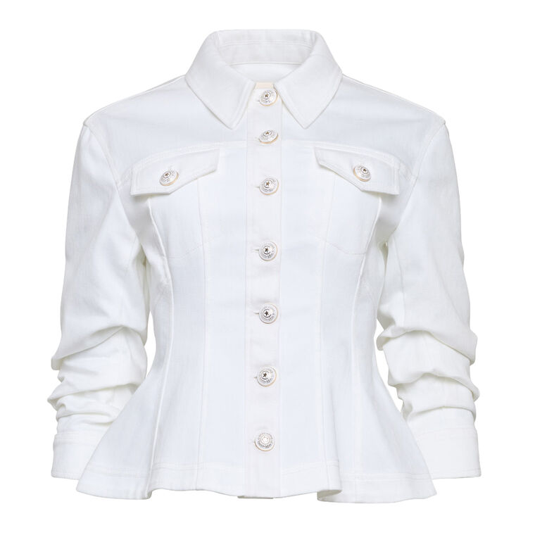 White Denim Gina Jacket