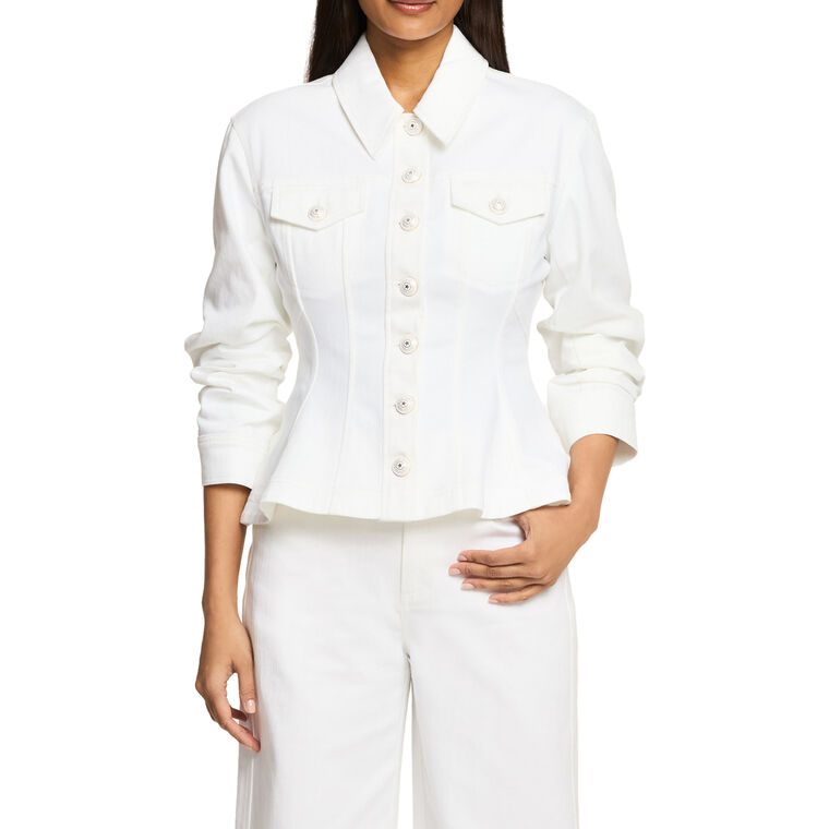 White Denim Gina Jacket