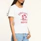 Cinq a Sept Beach Club Shrunken Tee