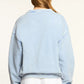 Beach Club Tumble Washed Brandy Pullover