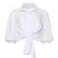 Three Quarter Sleeve Embroidered Marianna Top