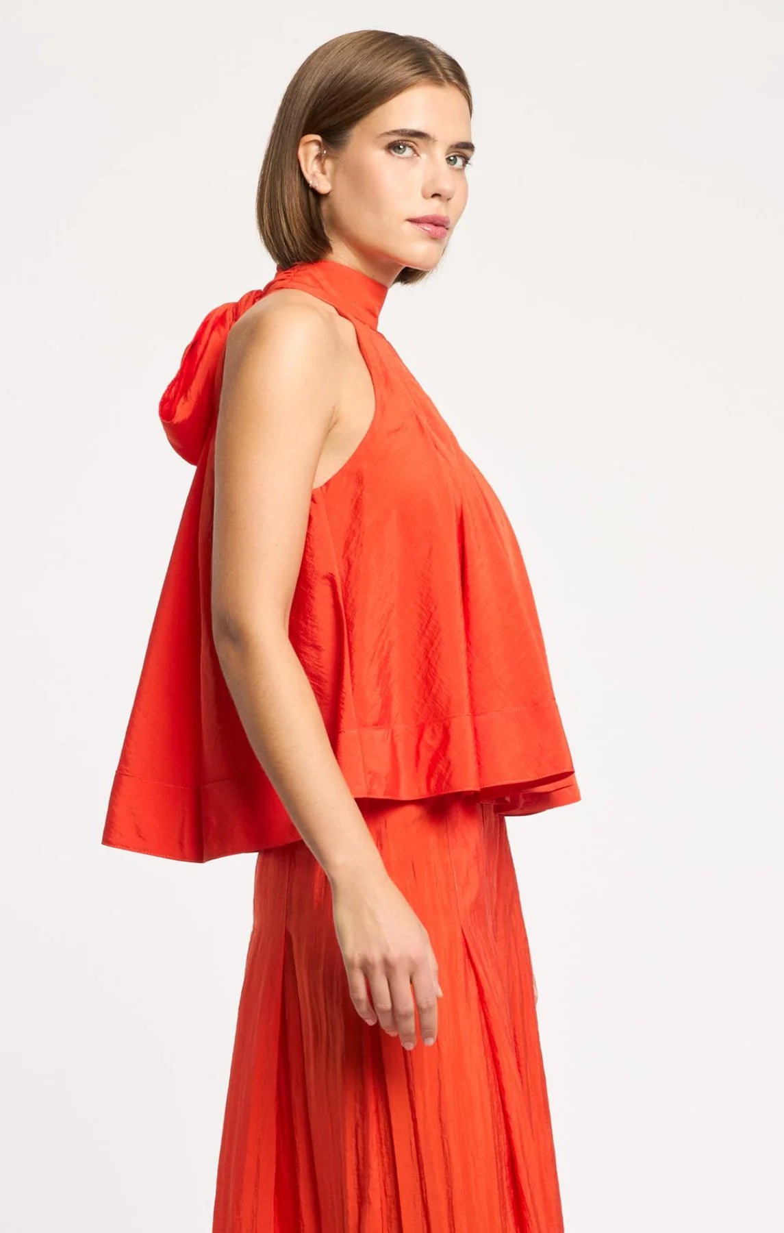 Red Tangerine Jagger Top