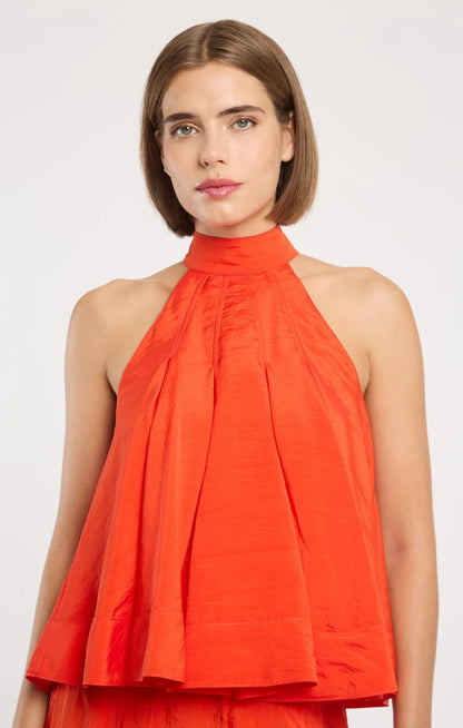Red Tangerine Jagger Top