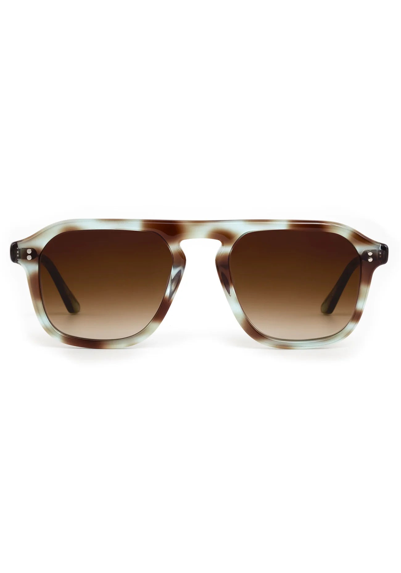 ZANDER Aquamarine Tortoise Sunglasses