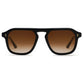 Zander Black + Black Tea Sunglasses