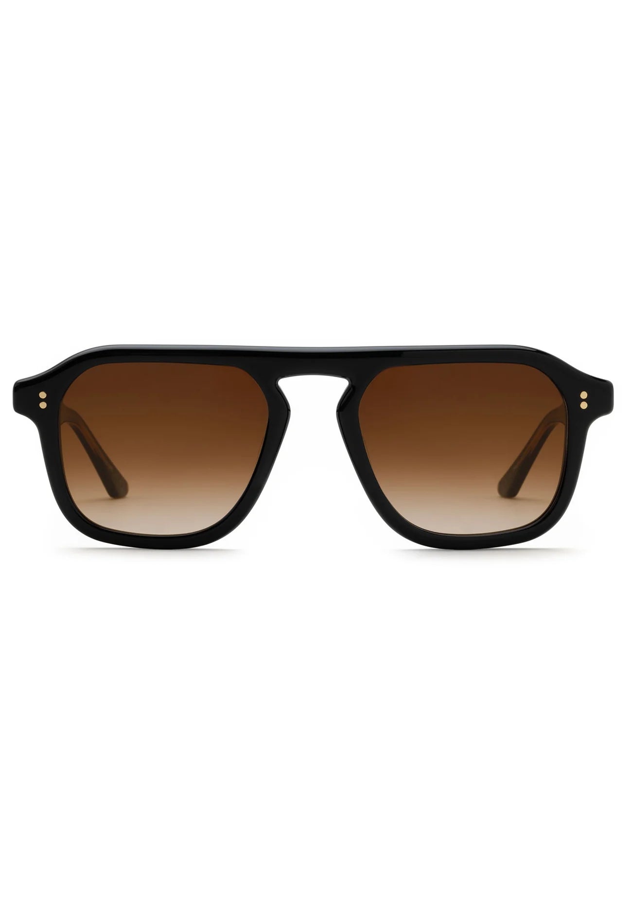 Zander Black + Black Tea Sunglasses