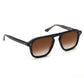 Zander Black + Black Tea Sunglasses