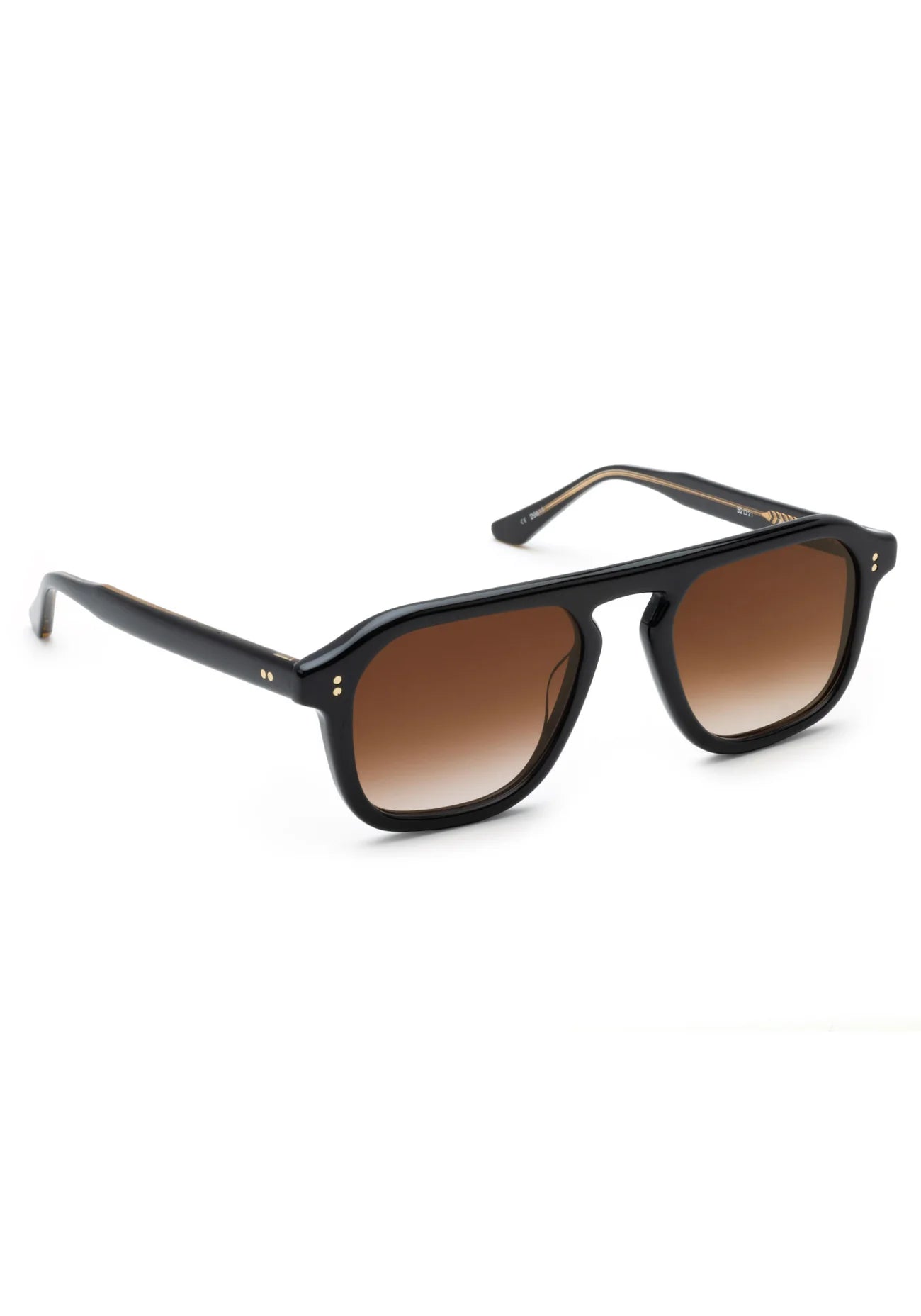 Zander Black + Black Tea Sunglasses