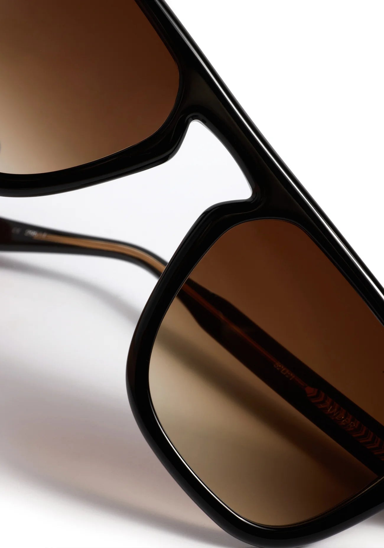 Zander Black + Black Tea Sunglasses