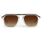 ZANDER CHROMA Silver Chroma + Crystal Sunglasses