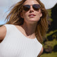 ZANDER FOLD 18K + Crystal Polarized Sunglasses
