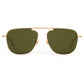ZANDER FOLD 18K + Crystal Polarized Sunglasses