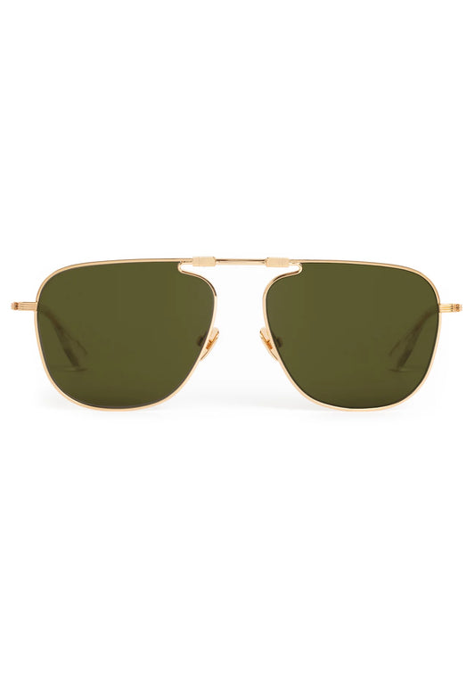 ZANDER FOLD 18K + Crystal Polarized Sunglasses