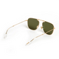 ZANDER FOLD 18K + Crystal Polarized Sunglasses