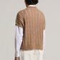 Saturn Sand Alpaca Vest