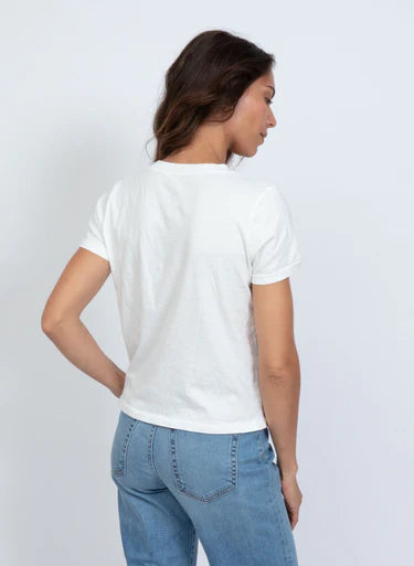 White Classic Tee