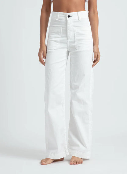 Sailor Twill Pants - Ivory