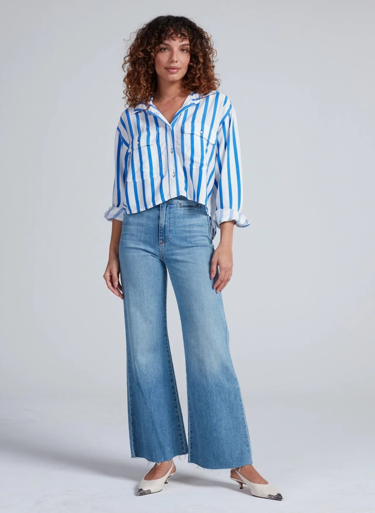 Crosby Stripe Button Down