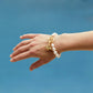 Honey Bee Pearl Bracelet