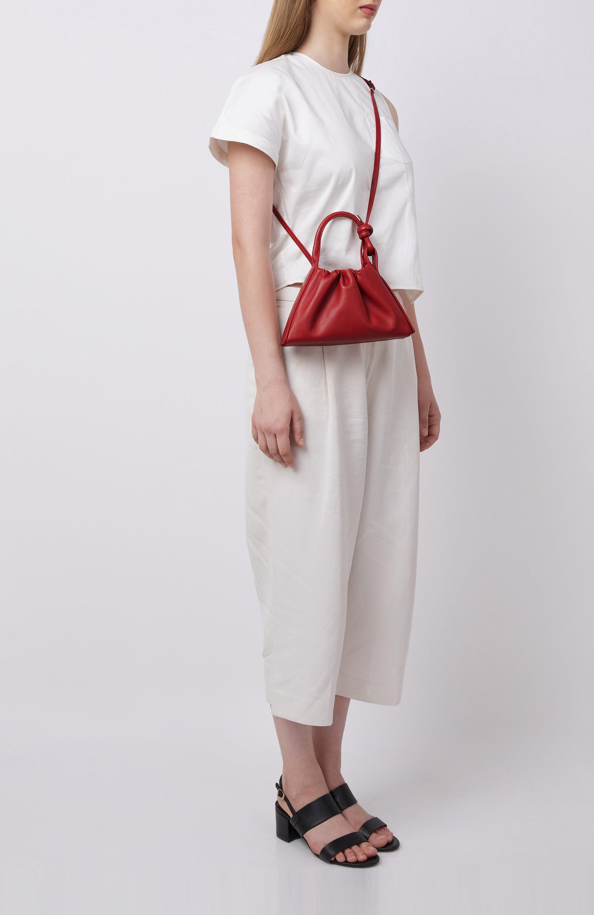 Red Tina Mini Baguette