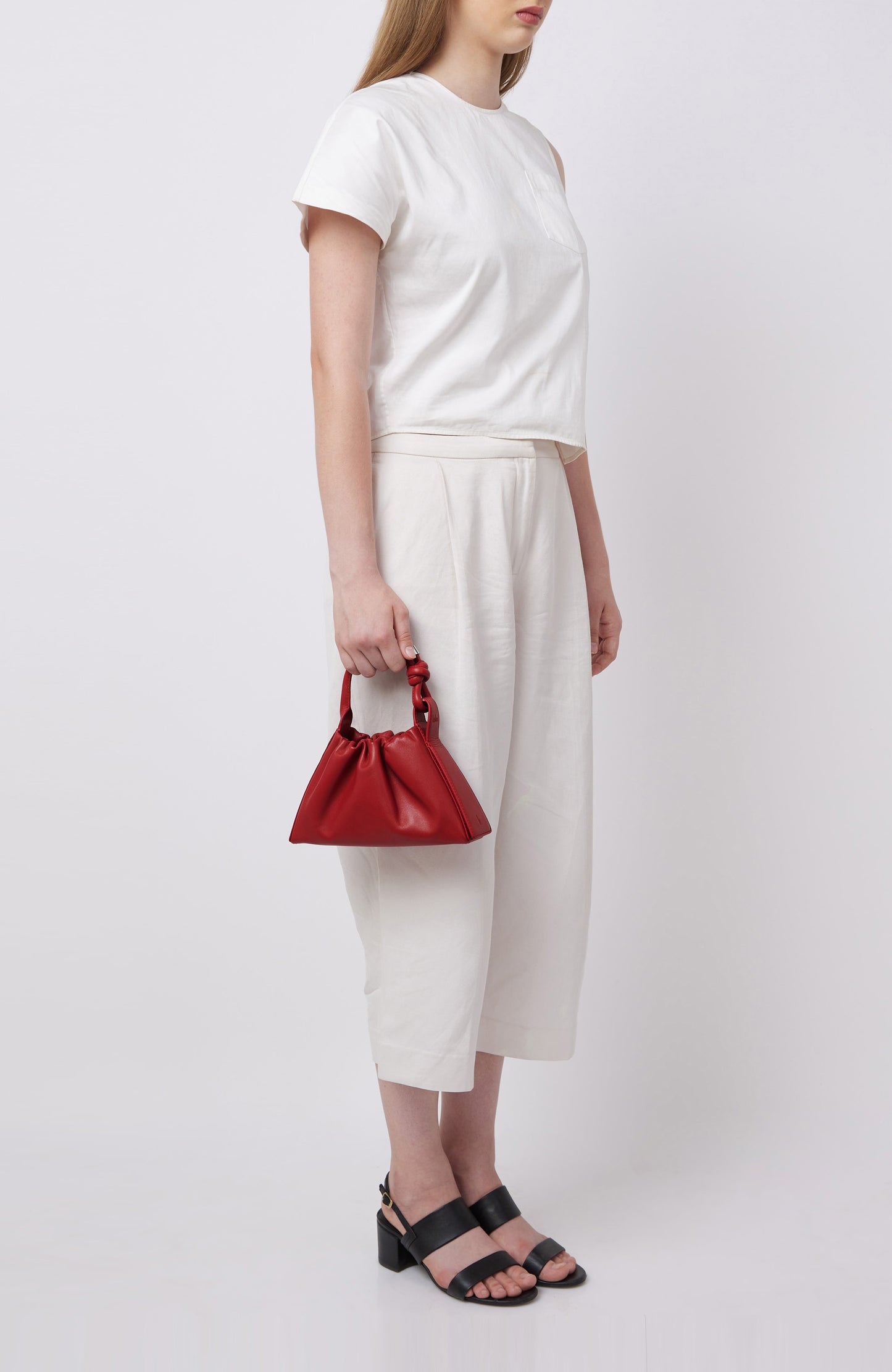 Red Tina Mini Baguette