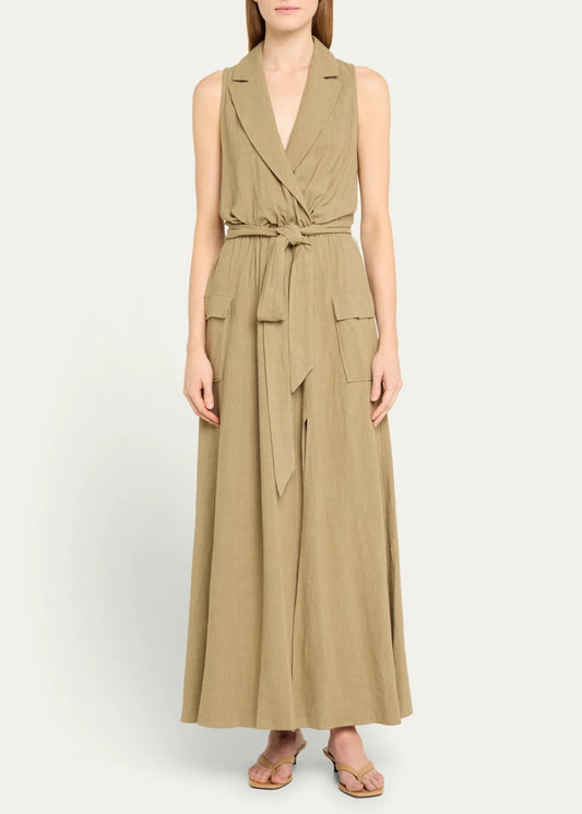 Mayer Military Maxi Dress