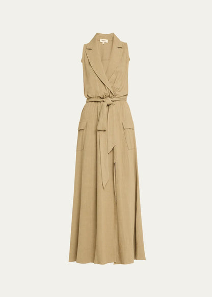 Mayer Military Maxi Dress