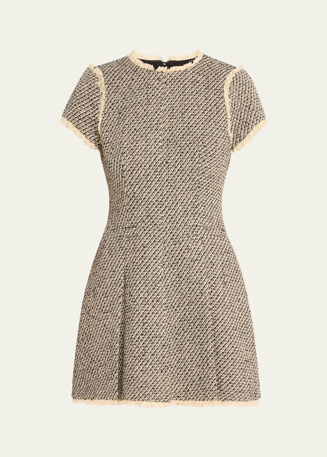 Nova Metallic Tweed Mini Dress