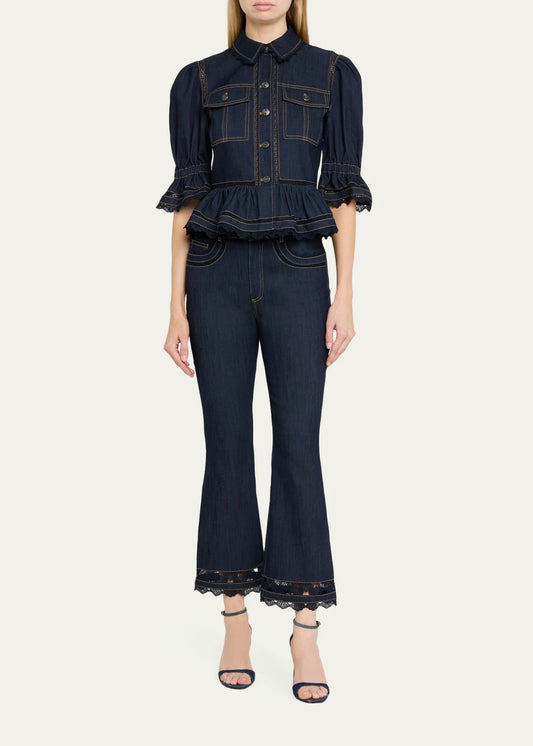 Guipure Lace Sylvia Jacket