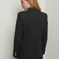 Walter Double Breasted Jacket Black