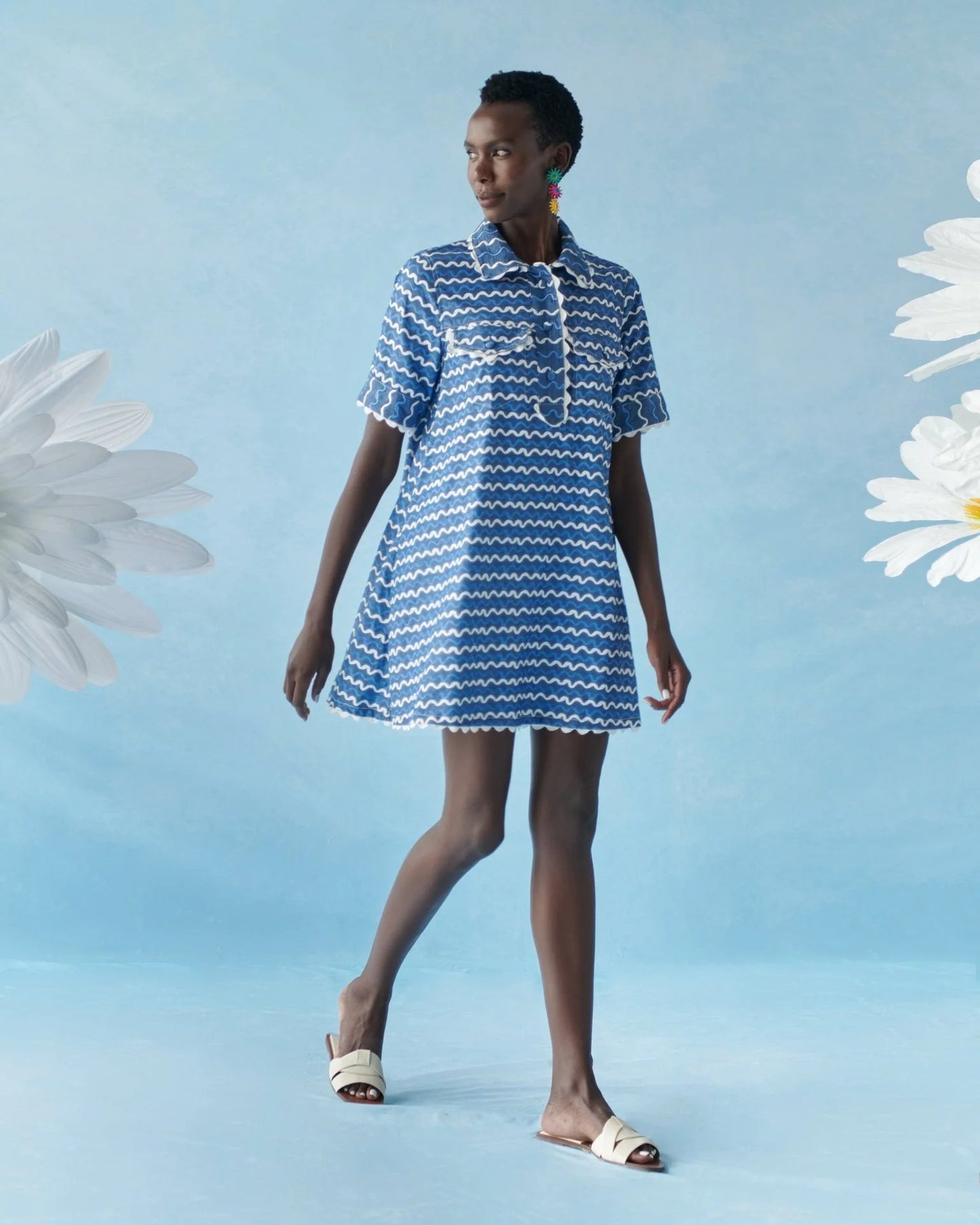 Blueberry Wave Dress